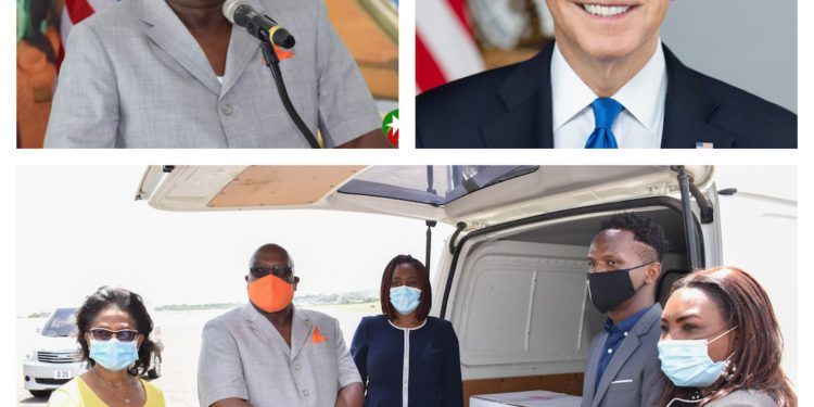 ST. KITTS AND NEVIS PRIME MINISTER LAUDS U.S. PRESIDENT BIDEN FOR THE GENEROUS DONATION OF COVID-19 VACCINES TO THE CARIBBEAN