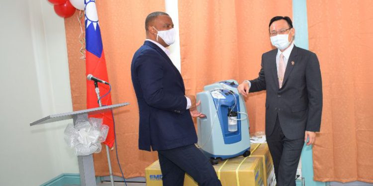 20 OXYGEN CONCENTRATORS DONATED TO ST. KITTS AND NEVIS FROM THE REPUBLIC OF CHINA (TAIWAN) TO STRENGTHEN HEALTHCARE SYSTEM