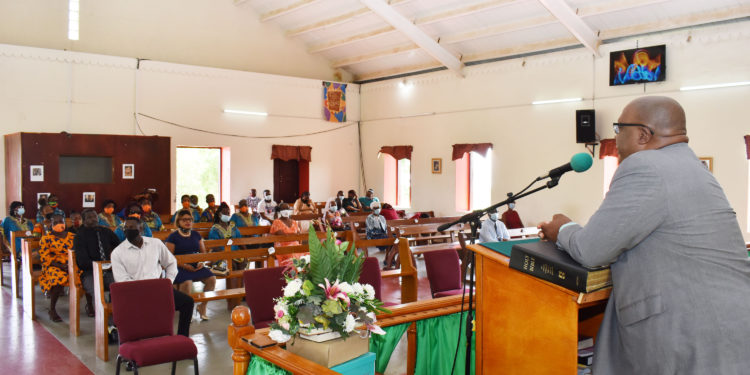 PM Harris encourages parents to register children over 12 to take the Pfizer vaccine