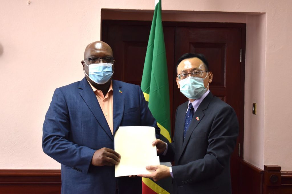 GOVERNMENT OF THE REPUBLIC OF CHINA (TAIWAN) CONTINUES TO SUPPORT THE INFRASTRUCTURAL DEVELOPMENT OF ST. KITTS AND NEVIS