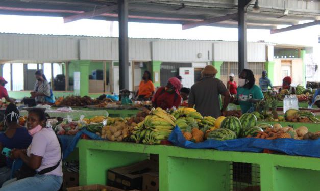 PUBLIC WORKS DEPARTMENT TO FIX LEAKS AND DRAINAGE PROBLEMS AT THE BASSETERRE PUBLIC MARKET