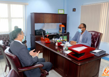 NEW TAIWANESE AMBASSADOR PAYS COURTESY CALL ON MINISTER OF EDUCATION