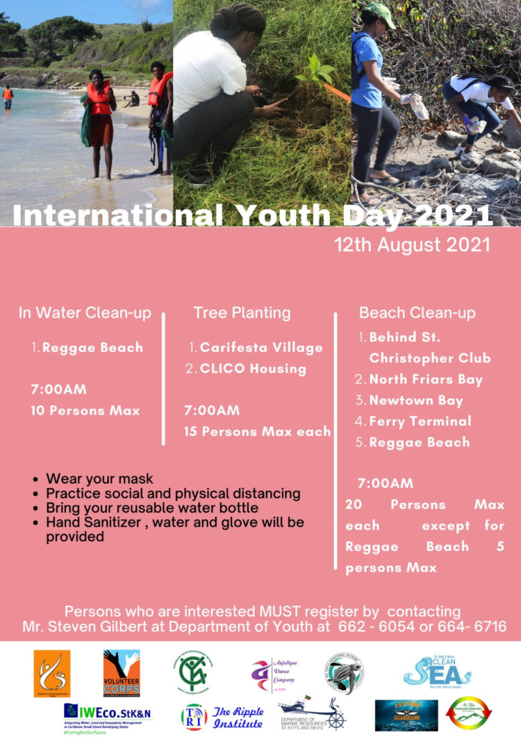 ENVIRONMENTAL ACTIVITIES TO MARK INTERNATIONAL YOUTH DAY