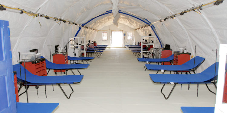 FIELD HOSPITALS TO ARRIVE IN ST. KITTS & NEVIS SHORTLY TO AID IN THE FIGHT AGAINST COVID-19