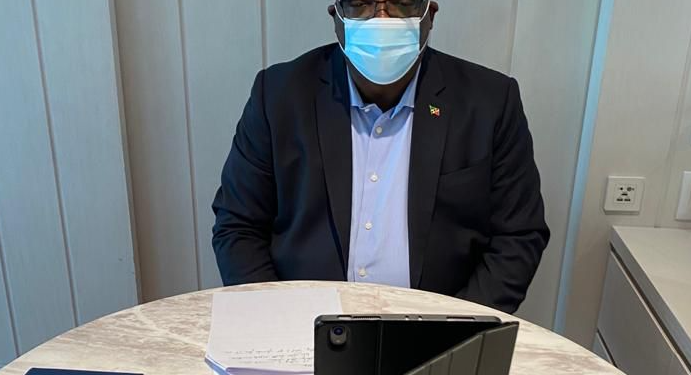 PRIME MINISTER HARRIS LEADS ST. KITTS & NEVIS DELEGATION IN EMERGENCY MEETING OF CARICOM ON COVID-19