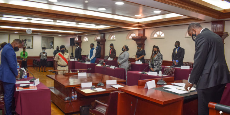 SKNYPA Debates Ease of Doing Business and Maritime Policy and Action Plan at 20th-Anniversary Parliament Sitting