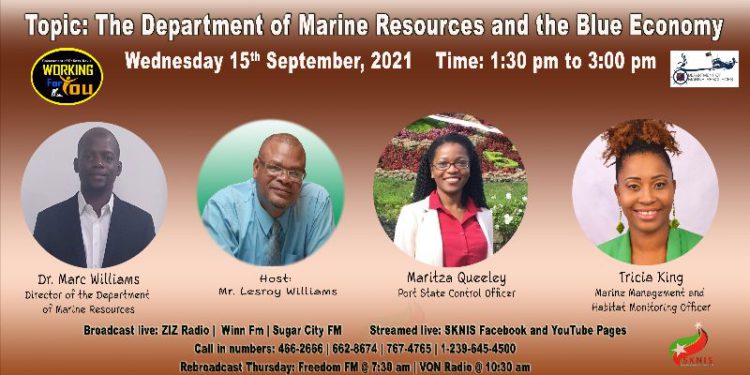 OFFICIALS FROM DEPARTMENT OF MARINE RESOURCES ARE SPECIAL GUESTS ON WORKING FOR YOU ON WEDNESDAY, SEPTEMBER 15