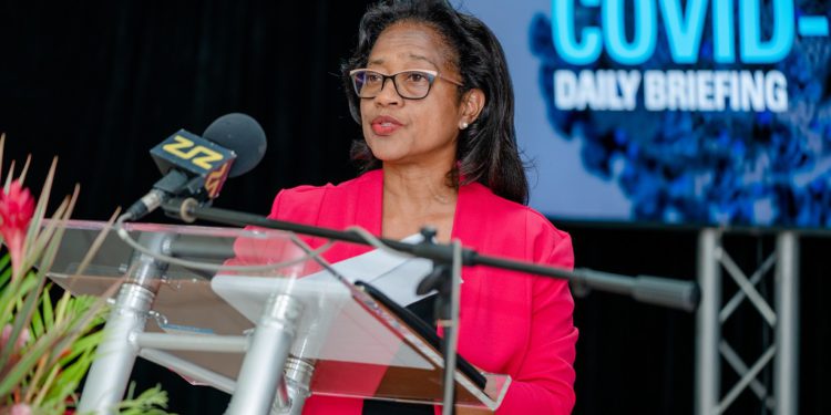 DELTA VARIANT NOT FOUND AMONG THE POPULATION IN THE FEDERATION; 51% OF ACTIVE CASES ARE UNVACCINATED – CMO DR. HAZEL LAWS