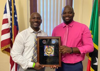 ACP BROWNE RECOGNISED FOR OUTSTANDING CONTRIBUTION AND LEADERSHIP TO CARIBBEAN FIREARMS INITIATIVE