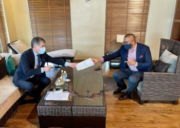 ARGENTINE SPECIAL ENVOY DISCUSSES BILATERAL AND REGIONAL MATTERS WITH ST. KITTS AND NEVIS’ FOREIGN MINISTER BRANTLEY