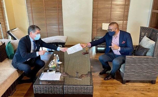 ARGENTINE SPECIAL ENVOY DISCUSSES BILATERAL AND REGIONAL MATTERS WITH ST. KITTS AND NEVIS’ FOREIGN MINISTER BRANTLEY