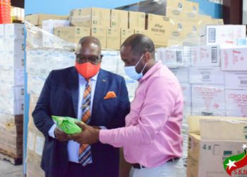 PACIOUS PTE LTD DONATES 40 FOOT CONTAINER OF DRY FOODS TO ASSIST IN NATIONAL RESPONSE TO COVID-19 PANDEMIC