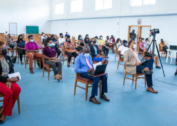 NEW TEACHERS PARTICIPATE IN THE IN-SERVICE TRAINING OPENING CEREMONY FOR ACADEMIC YEAR 2021-2022