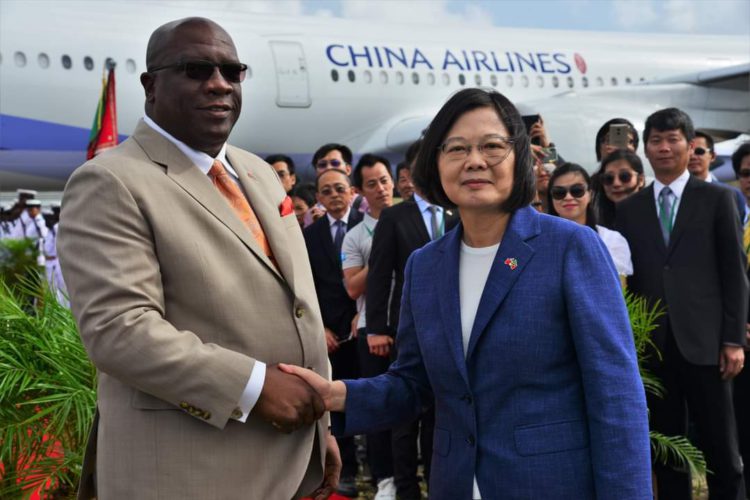 TAIWAN GOVERNMENT THANKS PRIME MINISTER HARRIS FOR HIS CALL FOR PEACE IN THE TAIWAN STRAIT