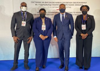 Foreign Minister Brantley leads Saint Kitts and Nevis delegation to High-Level  Meeting in Belgrade