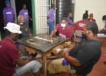 Small Corner Bar spills Guinness in Constituency Number Seven Domino League