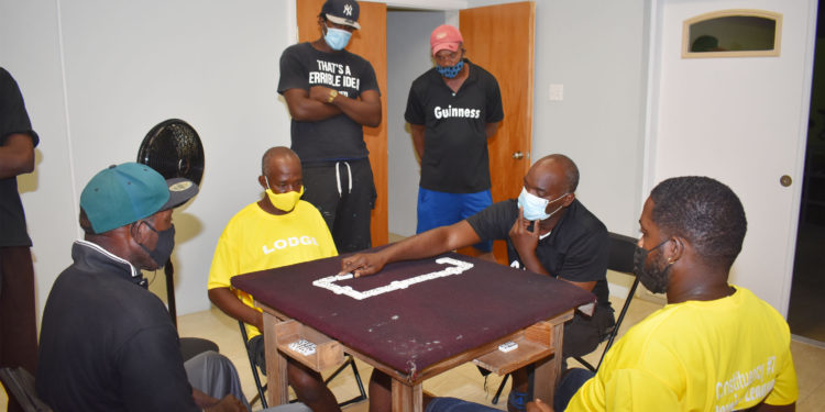 Guinness edge out former champion team Lodge in #7 Domino League