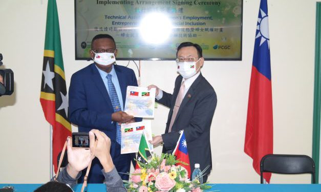 ST KITTS AND NEVIS BENEFITS FROM THE REPUBLIC OF CHINA (TAIWAN) NEW PROGRAMME TO ECONOMICALLY EMPOWER WOMEN