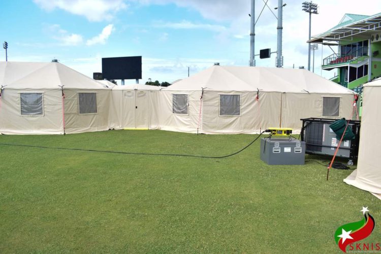 40-BED CAPACITY FIELD HOSPITALS FURTHER STRENGTHEN ST. KITTS AND NEVIS’ HEALTH SYSTEM