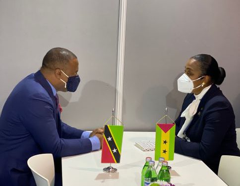 Saint Kitts and Nevis holds bilateral talks with Sao Tome and Principe