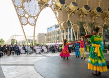 Seychelles celebrates its Expo 2020 National Day with Presidential visit and a taste of its vibrant music scene