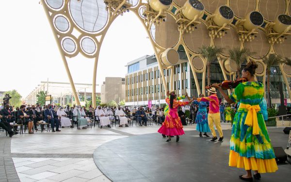 Seychelles celebrates its Expo 2020 National Day with Presidential visit and a taste of its vibrant music scene