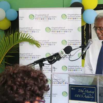 OECS and Spirit of America Donate Tablets to Students