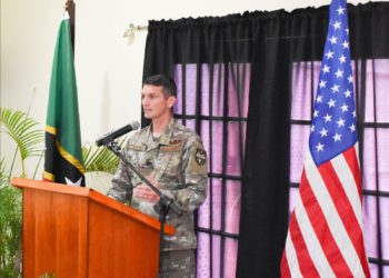 OFFICIALS LAUD STRONG BONDS BETWEEN ST KITTS AND NEVIS AND U.S. SOUTHCOM AT FIELD HOSPITAL DONATION CEREMONY