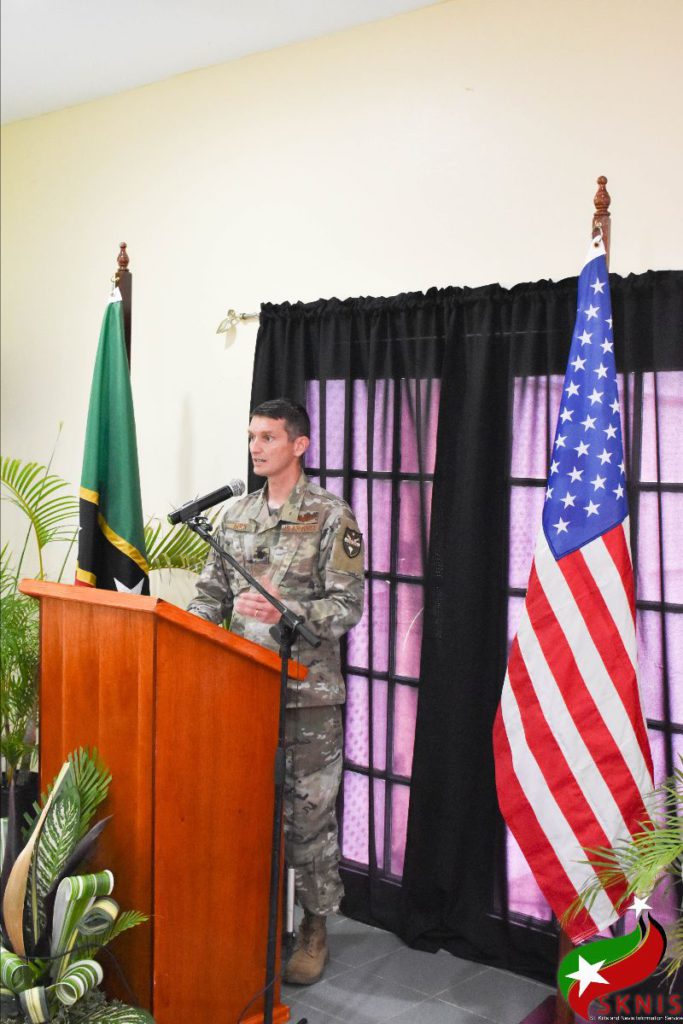 OFFICIALS LAUD STRONG BONDS BETWEEN ST KITTS AND NEVIS AND U.S. SOUTHCOM AT FIELD HOSPITAL DONATION CEREMONY