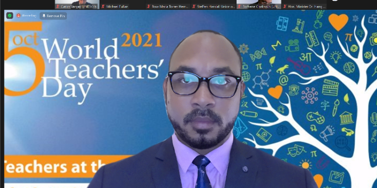 At UN ministerial Conference, Minister Powell stresses the importance of professionalizing the teaching force