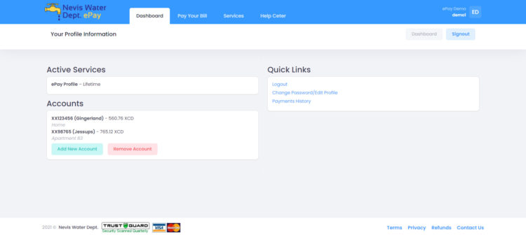 Nevis Water Department introduces online bill payment platform