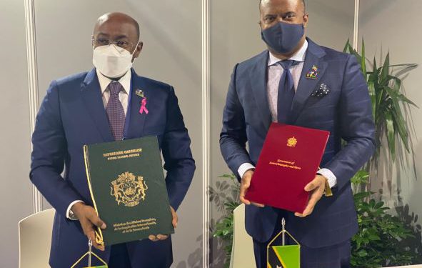 Saint Kitts and Nevis signs visa waiver with Gabon