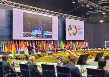 Foreign Minister Mark Brantley addresses Non-Aligned Summit in Serbia