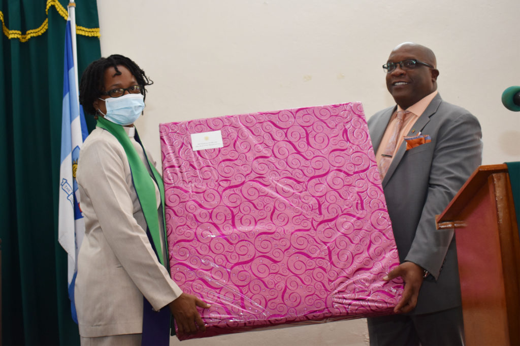 PM Harris hails the role church plays in communities, calls for more active churches