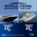 Cruise Ship Calls: World Navigator and Viking Orion