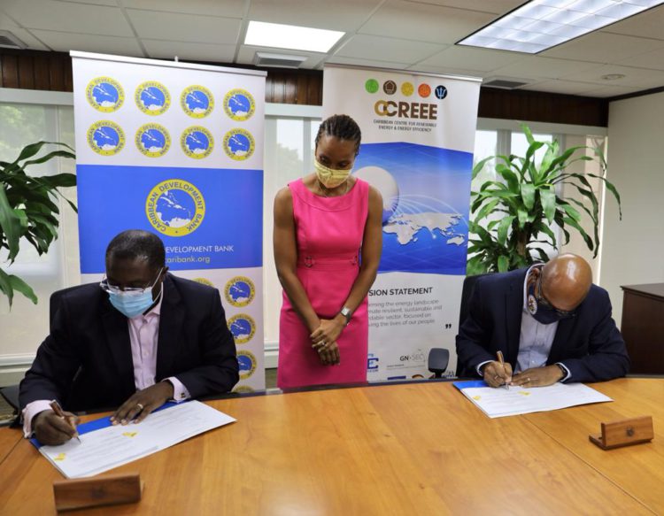 CDB, CCREEE Formalise Partnership for Renewable Energy, Energy Efficiency Advancement