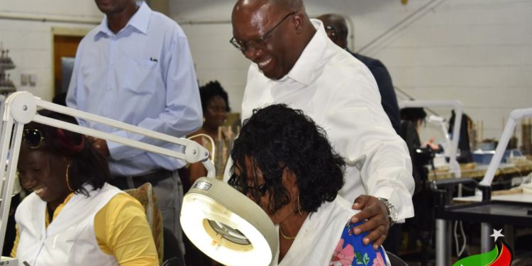 EMPLOYMENT CLIMATE IN ST. KITTS AND NEVIS SHOWING PROMISING SIGNS OF GENERAL IMPROVEMENT, SAYS PRIME MINISTER HARRIS
