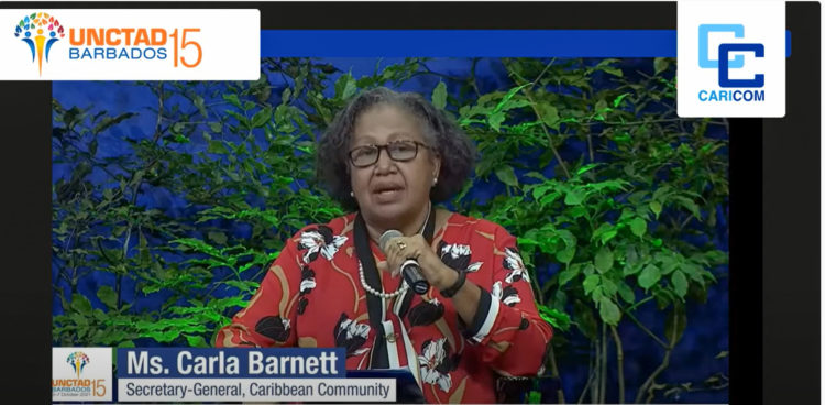 Debt reduction for developing countries must be part of response to post COVID-19 economic situation: CARICOM SG to UNCTAD XV