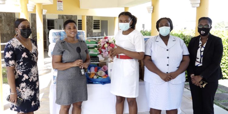 St. Kitts and Nevis Bar Association donates to Flamboyant Nursing Home for Law Week 2021
