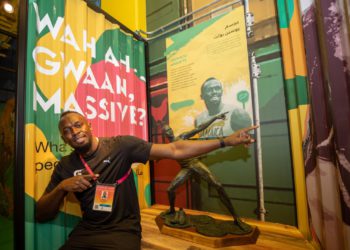 Gatorade Ambassador Usain Bolt Spends the Day at Expo 2020 Dubai, Meeting Fans and Headlining a Family Run