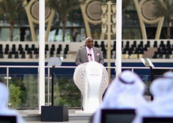 AT EXPO 2020 IN DUBAI, PRIME MINISTER HARRIS TELLS THE WORLD THAT ST. KITTS AND NEVIS IS OPENED FOR BUSINESS