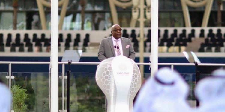 AT EXPO 2020 IN DUBAI, PRIME MINISTER HARRIS TELLS THE WORLD THAT ST. KITTS AND NEVIS IS OPENED FOR BUSINESS