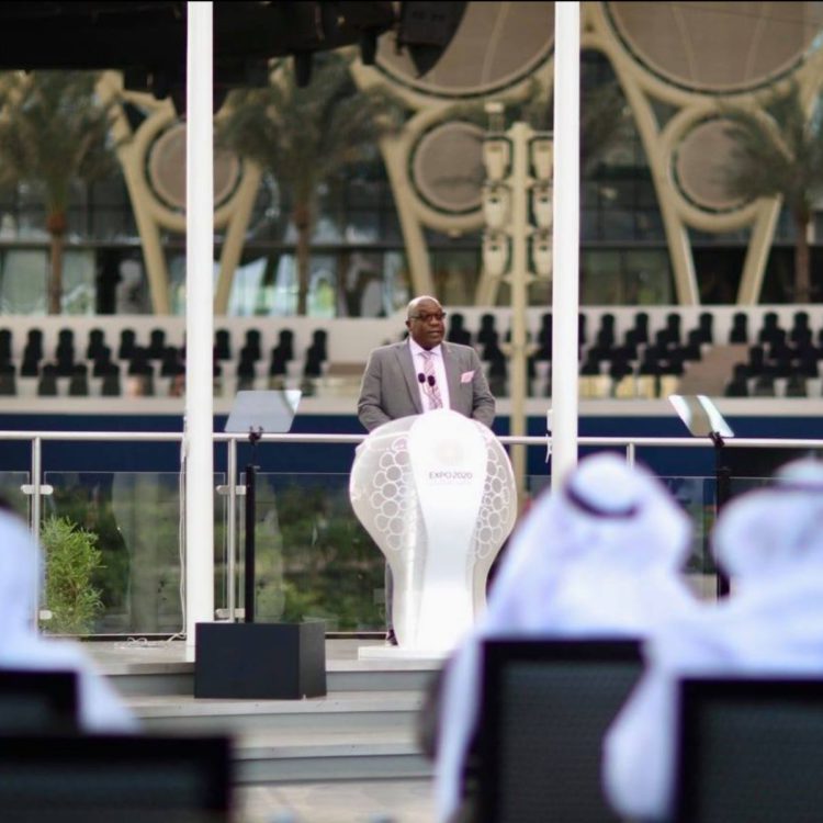 AT EXPO 2020 IN DUBAI, PRIME MINISTER HARRIS TELLS THE WORLD THAT ST. KITTS AND NEVIS IS OPENED FOR BUSINESS