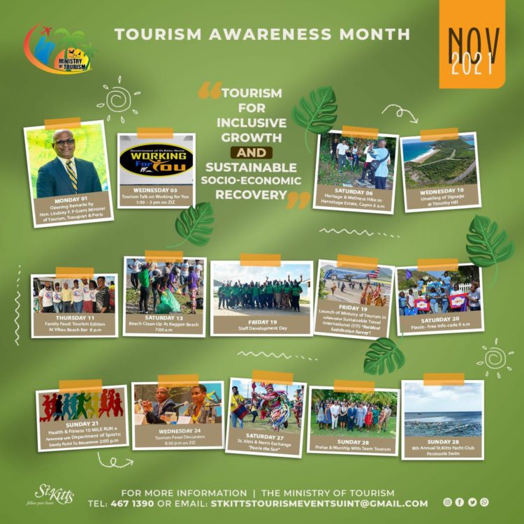 St. Kitts Launches Tourism Awareness Month