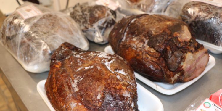 Nevis Abattoir Division taking Christmas orders for smoked local hams, other smoked products