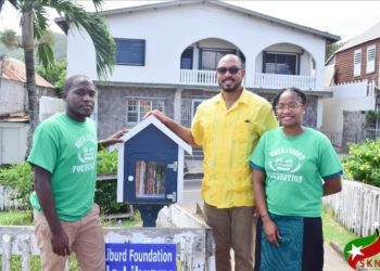 RESIDENTS ENCOURAGED TO MAKE USE OF NEW LITTLE LIBRARIES DURING COMMISSIONING CEREMONY