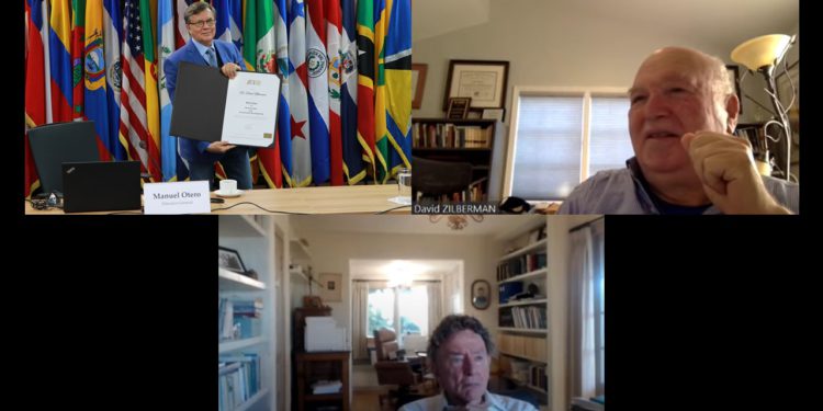 Bioeconomy advocate and UC Berkeley professor David Zilberman named “IICA Chair” for contribution to sustainable development