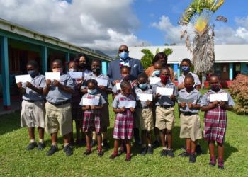 PRIME MINISTER HARRIS COMMENCES $500 DISBURSEMENT TO STUDENTS AS PART OF THE 18TH ANNUAL HELP-A-CHILD PROGRAMME