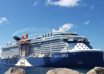Celebrity Apex Makes Inaugural Call to Port Zante in St. Kitts