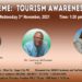 TOURISM OFFICIALS WILL DISCUSS REBUILDING EFFORTS AS PART OF TOURISM AWARENESS MONTH ON WORKING FOR ON WEDNESDAY, NOVEMBER 3